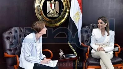 سحر نصر تبحث مع سفيرة فنلندا زيادة الاستثمارات في مصر