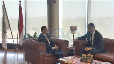 رئيس البورصة يستقبل سفير قبرص بالقاهرة