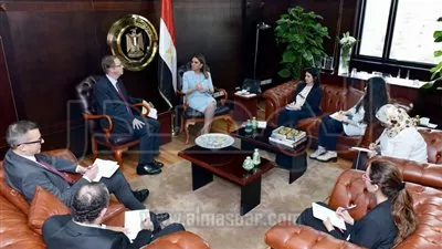 سحر نصر تبحث مع السفير النرويجي توسيع مشروع فرص عمل للشباب
