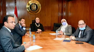 وزيرة التجارة تستعرض مع بعثة صندوق النقد الدولي جهود زيادة الصادرات