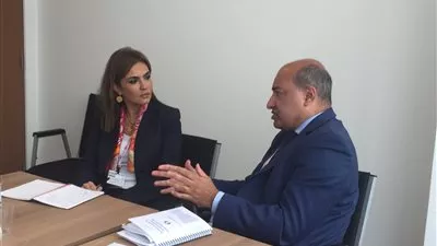 سحر نصرتبحث سبل التعاون المشترك مع نائب رئيس البنك الدولي للشرق الاوسط وشمال افريقيا