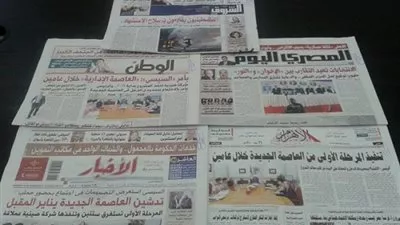 عناوين الصحف اليوم| الأهلي ثكنة عسكرية.. والعاصمة الإدارية خلال عامين