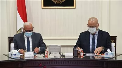 الجزار والغضبان يتابعان المشروعات الجارى تنفيذها في بورسعيد