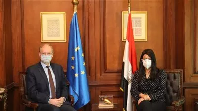 المشاط تبحث مع سفير الاتحاد الأوروبي مجالات التعاون المستقبلية