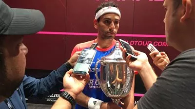 محمد الشوربجي يفوز ببطولة العالم للأسكواش