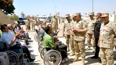 حجازي يتفقد ملامح تطوير وتحديث خدمات جمعية المحاربين القدماء