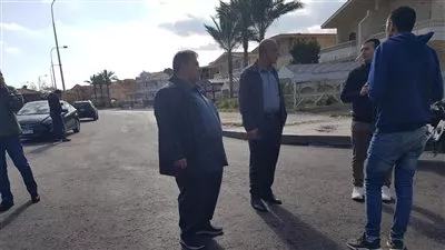 مسئولو جهاز «دمياط الجديدة» يتفقدون أعمال تطوير الطرق بمنطقة الشاليهات