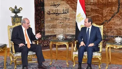 تفاصيل لقاء االسيسي ونائب الرئيس العراقي (صور)