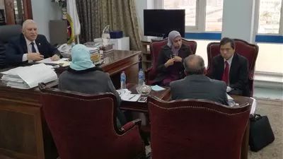  رئيس مصلحة الجمارك يلتقى المدير التنفيذى للبرنامج الإنمائى للأمم المتحدة 