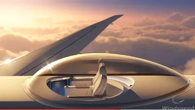 فيديو: مقاعد للركاب على أسطح الطائرات لرؤية السحاب والتمتع بالفضاء 