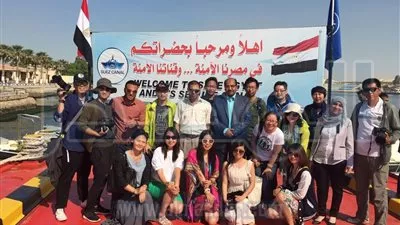 هيئة قناة السويس تستقبل وفداًً إعلامياً صينياً قبل ختام زيارته لمصر