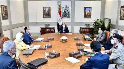 السيسي يتابع الوضع الراهن لانتشار فيروس كورونا محليًا وعالميًا