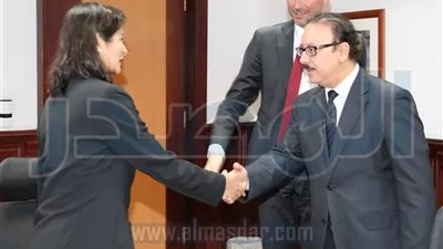 وزير الاتصالات يستقبل بعثة منظمة 