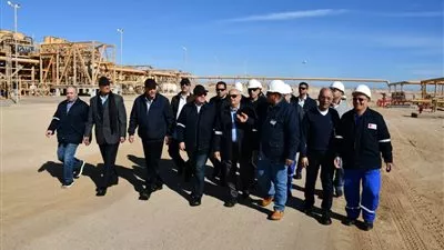 وزير البترول يتفقد أعمال 3 شركات بخليج السويس