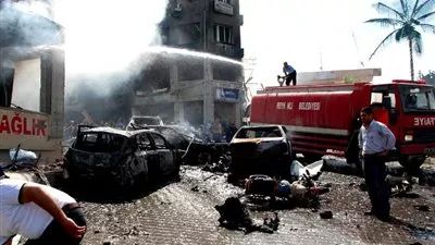 اعتداء بسيارة مفخخة على مركز للشرطة بجنوب شرق تركيا