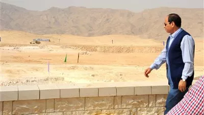 السيسي يخصص 65,1 فدان لصالح المجتمعات العمرانية الجديدة