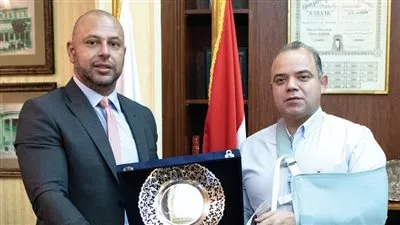 تكريم محمد فريد على رئاسته لاتحاد البورصات العربية خلال الدورة الماضية