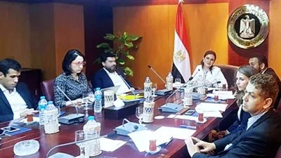  سحر نصر تناقش مع بعثة البنك الألماني تشجيع الاستثمار في مصر
