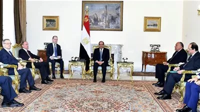 السيسي يبحث مع سكرتير «الأمن الروسي» تعزيز التعاون المشترك