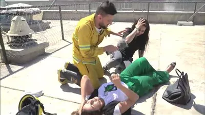 صور: لجين عمران تضرب رامز جلال ومهيرة عبد العزيز تفقد الوع