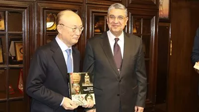 وزير الكهرباء يلتقي مدير وكالة الطاقة الذرية لتعزيز التعاون