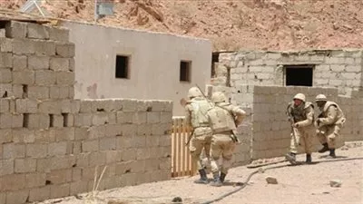 الجيش يحبط هجوما على حاجزين أمنيين في شمال سيناء ويصفي 20 إرهابيًا