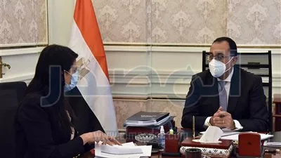 مدبولي والمشاط يبحثان المشروعات الجاري تنفيذها مع شركاء التنمية