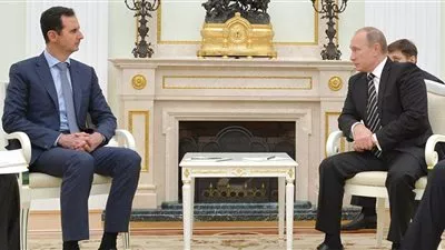 بشار الأسد يبحث التعاون العسكري مع وزير الدفاع الروسي