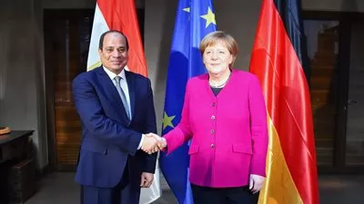 مباحثات بين السيسي وميركل على هامش مؤتمر ميونخ للأمن 