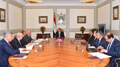 السيسي يجتمع مع الحكومة لمناقشة ملفات 