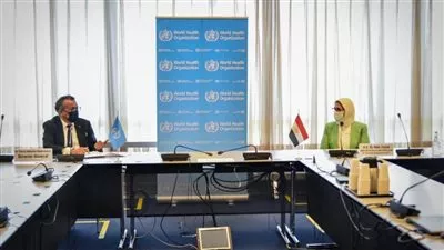 هالة زايد تبحث مع «الصحة العالمية» اعتماد لقاح كورونا بعد تصنيعه بمصر