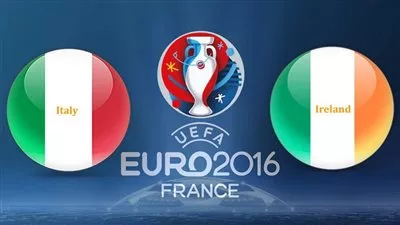  شاهد: البث المباشر لمباراة (إيطاليا X أيرلندا) يورو 2016