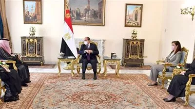 السيسي يؤكد الدعم الكامل لتعزيز التجارة والاستثمارات بين مصر والسعودية