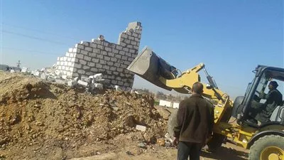الجيزة: تنفيذ 15 قرار إزالة لتعديات على مجاري مائية