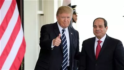 السيسي يلتقي الرئيس الأمريكي بنيويورك