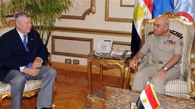 تفاصيل لقاء وزير الدفاع بوفد الكونجرس الأمريكي