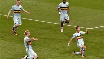 فيديو: هازارد يقود بلجيكا للفوز برباعية على المجر ومواجهة ويلز