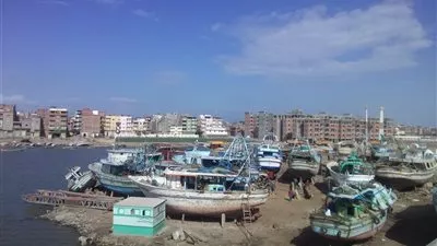 إغلاق ميناء البرلس لليوم الثاني على التوالي