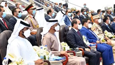 السيسي يفتتح قاعدة 3 يوليو البحرية بمنطقة جرجوب على الساحل الشمالي الغربي