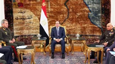 الرئيس السيسى يوفد مندوبين للتعزية