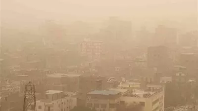 موجة رياح شديدة تضرب محافظة بني سويف