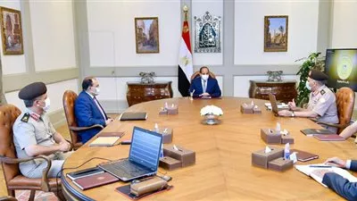السيسي يستعرض الموقف التنفيذي لمنشآت العاصمة الإدارية الجديدة