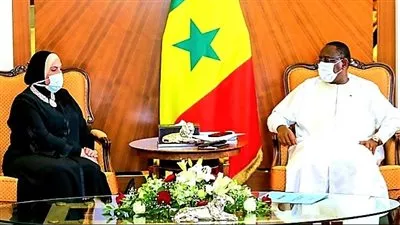 رئيس السنغال: ندعم حقوق الشعب المصري الأزلية في مياه نهر النيل