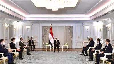 السيسي يؤكد الحرص علي الارتقاء بالشراكة الاستراتيجية الشاملة مع الصين