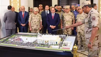 السيسي يفتتح مركز المنارة للمؤتمرات والمعارض الدولية بالتجمع الخامس