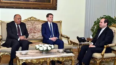«السيسى» يبحث مع نائب رئيس وزراء سلوفينيا دفع علاقات التعاون بين البلدين