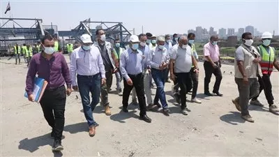 وزير النقل يتابع معدلات تنفيذ مشروع التطوير الشامل للطريق الدائري