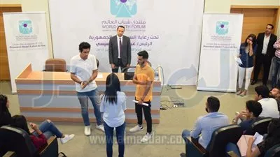 1000 متطوع باللجنة المنظمة لمنتدى شباب العالم فى شرم الشيخ (صور)