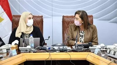 وزيرة التخطيط ترأس اجتماع اللجنة الوزارية للمشروع القومي لتنمية الأسرة