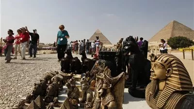 الإحصاء: 45% انخفاضا في عدد السياح الوافدين لمصر في أغسطس